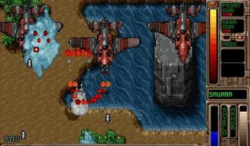 Скриншот из игры Tyrian 2000 под номером 19