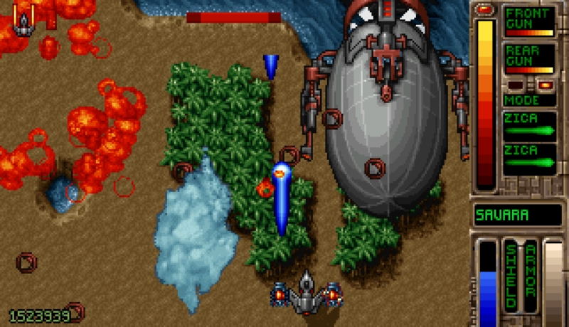 Скриншот из игры Tyrian 2000 под номером 25