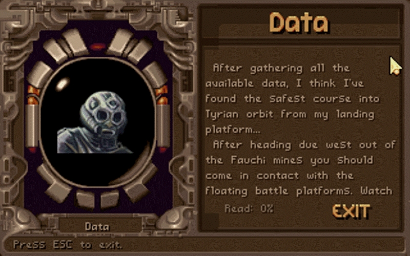 Скриншот из игры Tyrian 2000 под номером 4