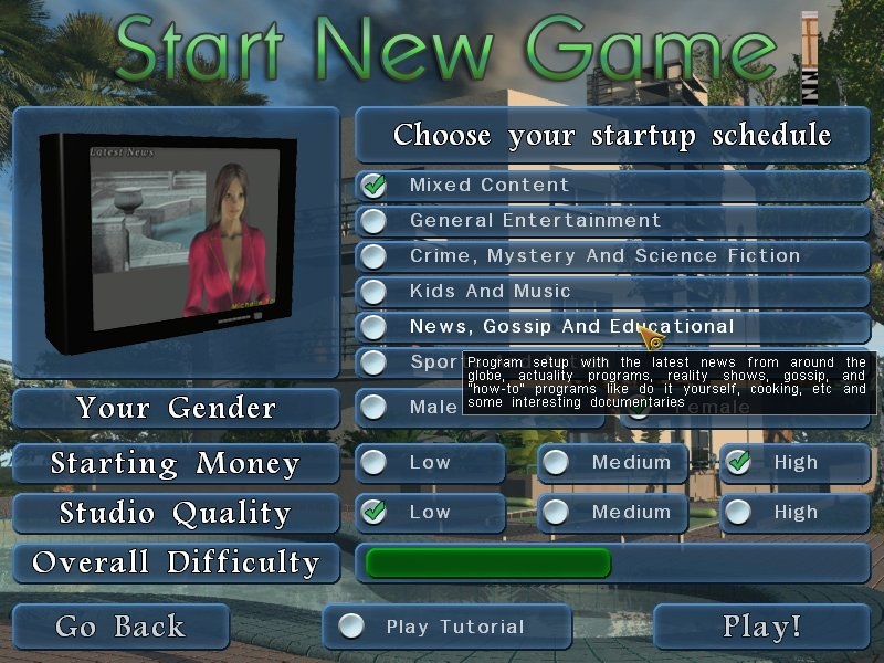 Скриншот из игры TV Station Manager под номером 6