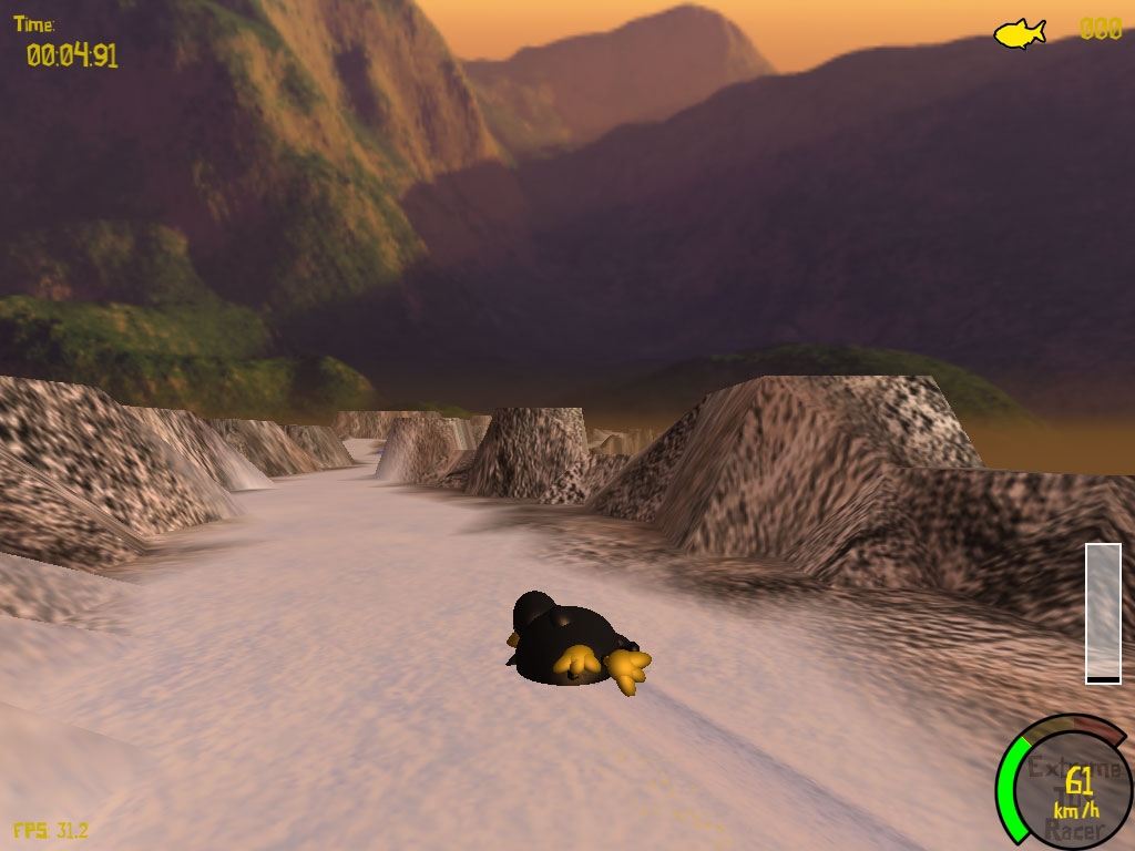 Скриншот из игры Tux Racer под номером 12
