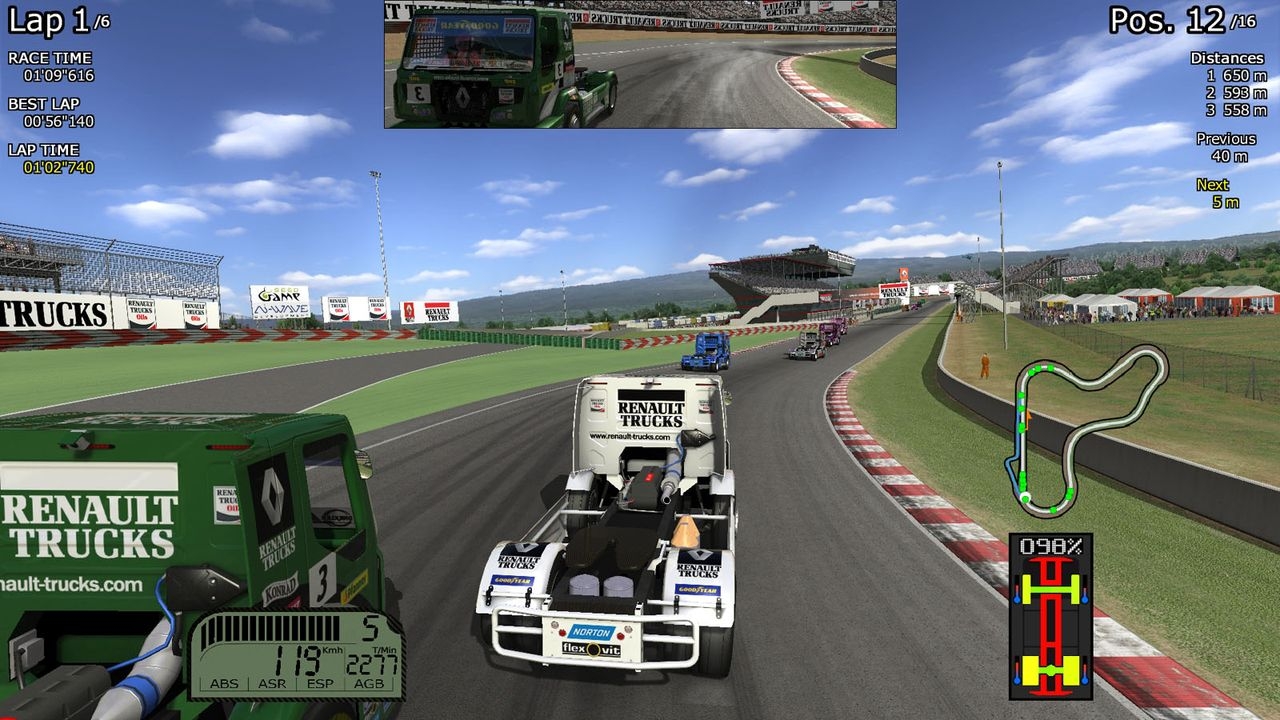 Скриншот из игры Truck Racing by Renault Trucks под номером 11