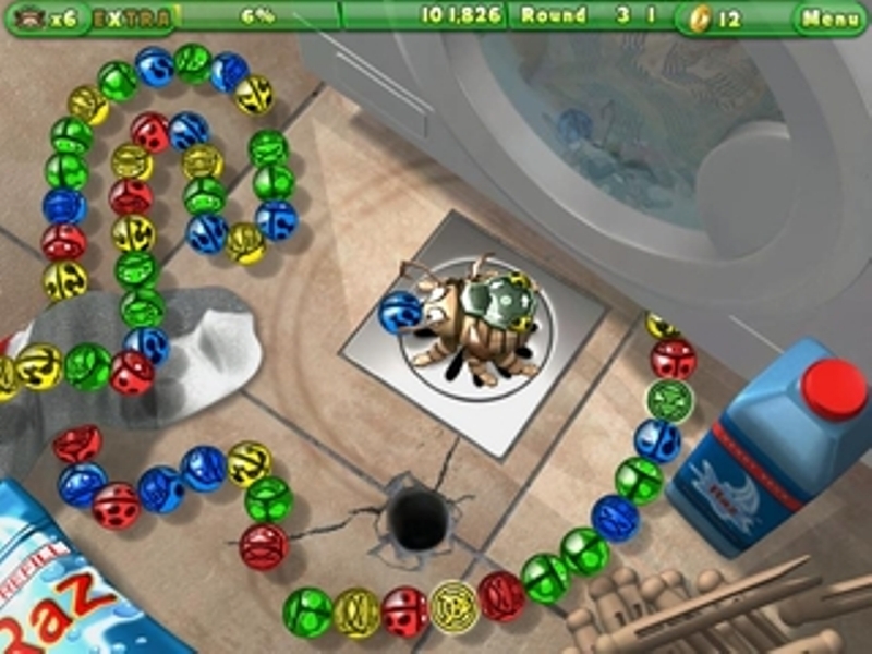 Скриншот из игры Tumble Bugs под номером 1
