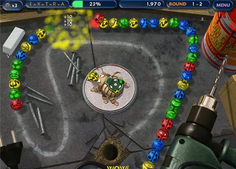 Скриншот из игры Tumble Bugs под номером 2