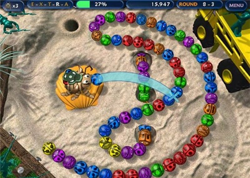 Скриншот из игры Tumble Bugs под номером 3