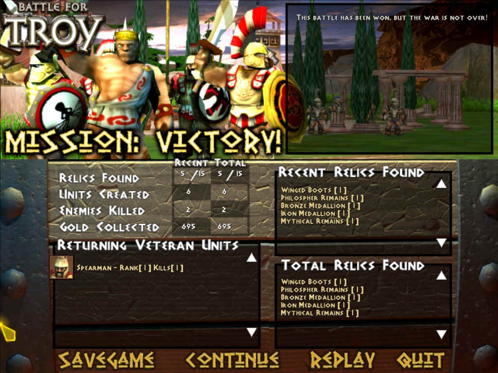 Скриншот из игры Battle for Troy под номером 8