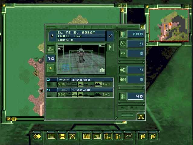 Скриншот из игры Battle Isle 2220: Shadow of the Emperor под номером 1