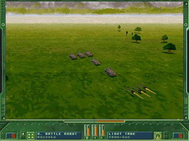Скриншот из игры Battle Isle 2220: Shadow of the Emperor под номером 2