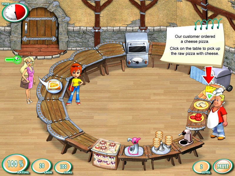 Скриншот из игры Turbo Pizza под номером 3