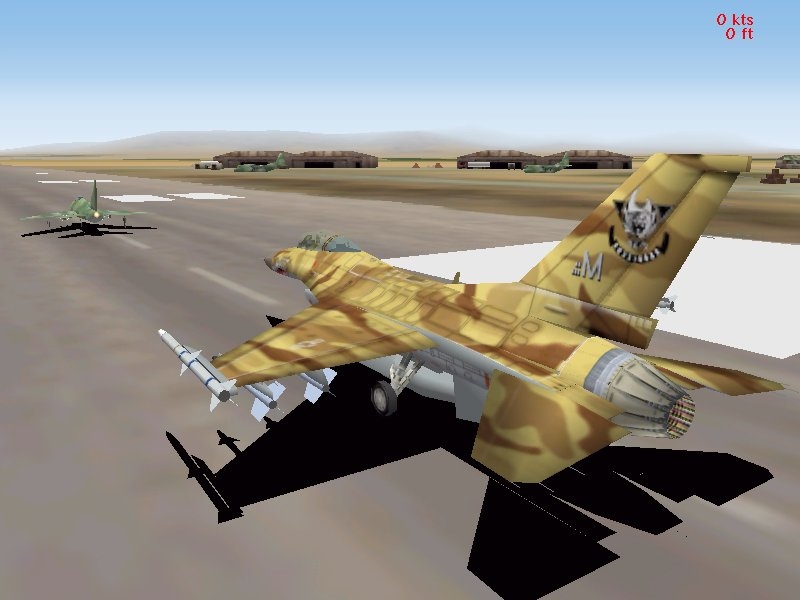 Скриншот из игры F-16 Aggressor под номером 2