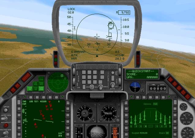 Скриншот из игры F-16 Fighting Falcon под номером 2