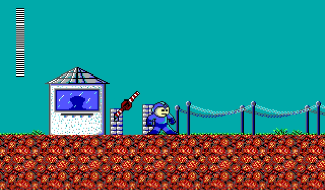 Скриншот из игры Mega Man под номером 2