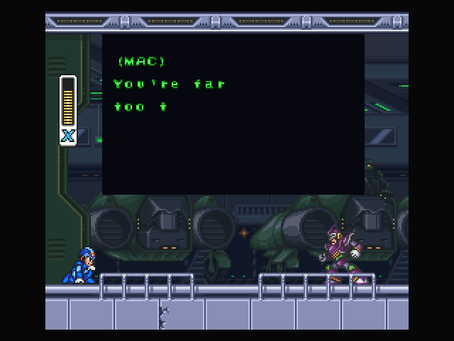Скриншот из игры Mega Man X3 под номером 7