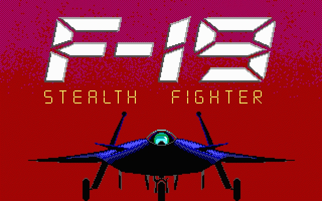 Скриншот из игры F-19 Stealth Fighter под номером 1