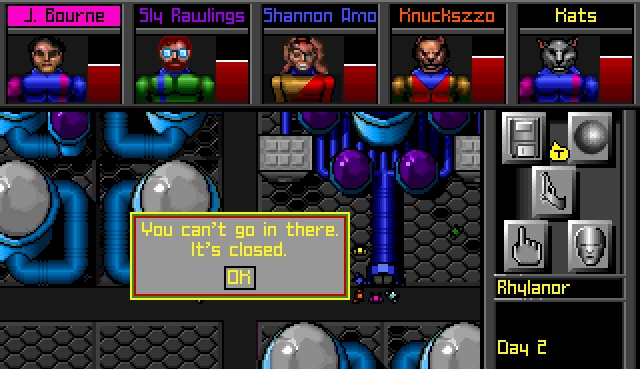 Скриншот из игры MegaTraveller 2: Quest for the Ancients под номером 9