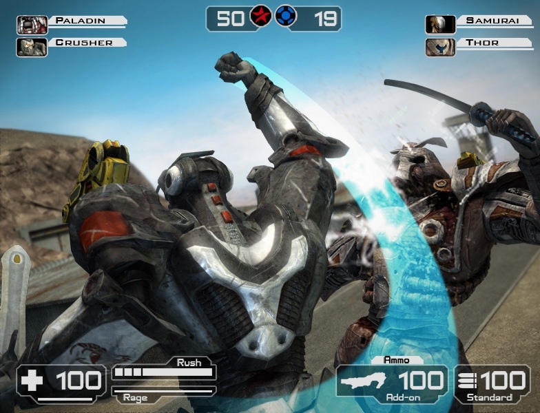 Скриншот 1 из игры Battle Rage: Robot Wars. 
