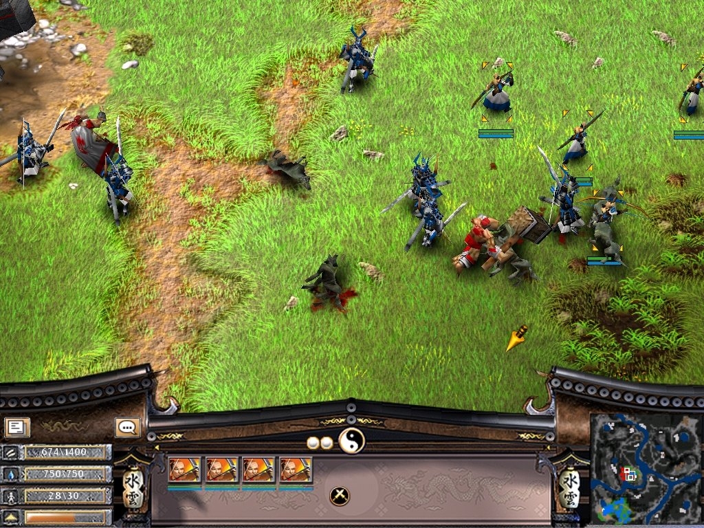 Скриншот из игры Battle Realms под номером 12