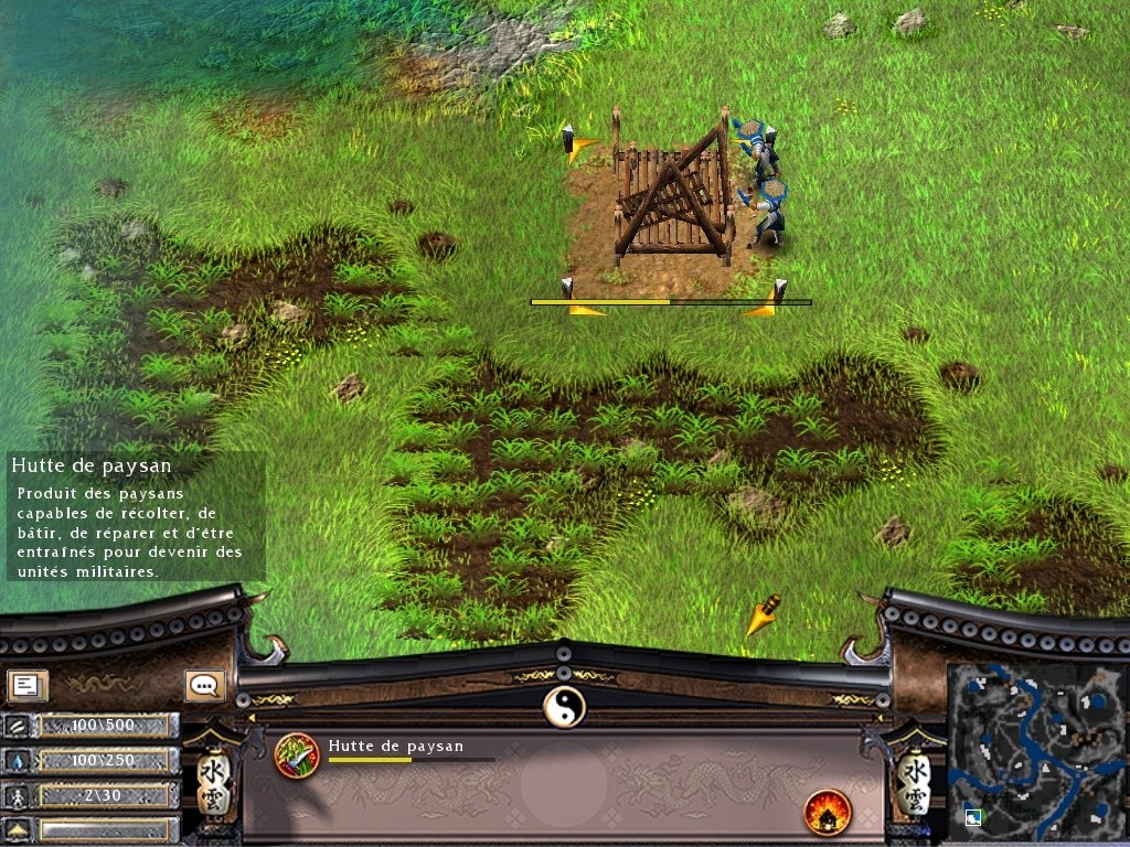 Скриншот из игры Battle Realms под номером 17