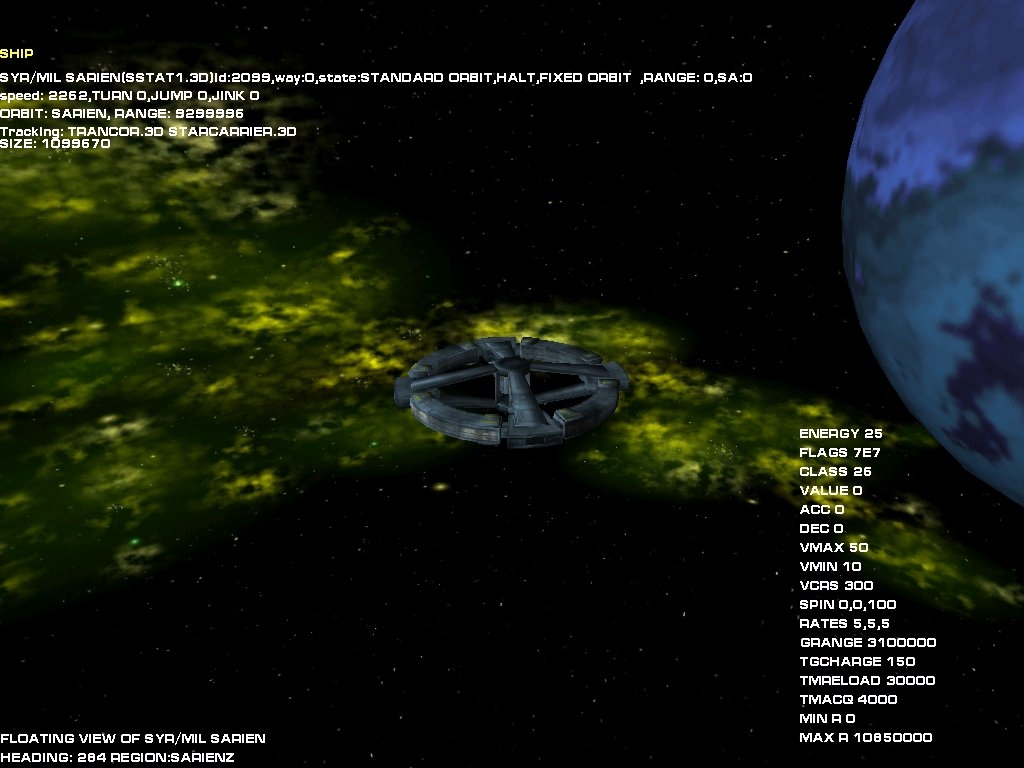 Скриншот из игры Battlecruiser Millennium под номером 23