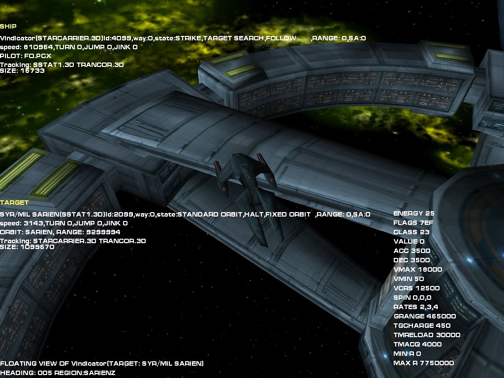 Скриншот из игры Battlecruiser Millennium под номером 24