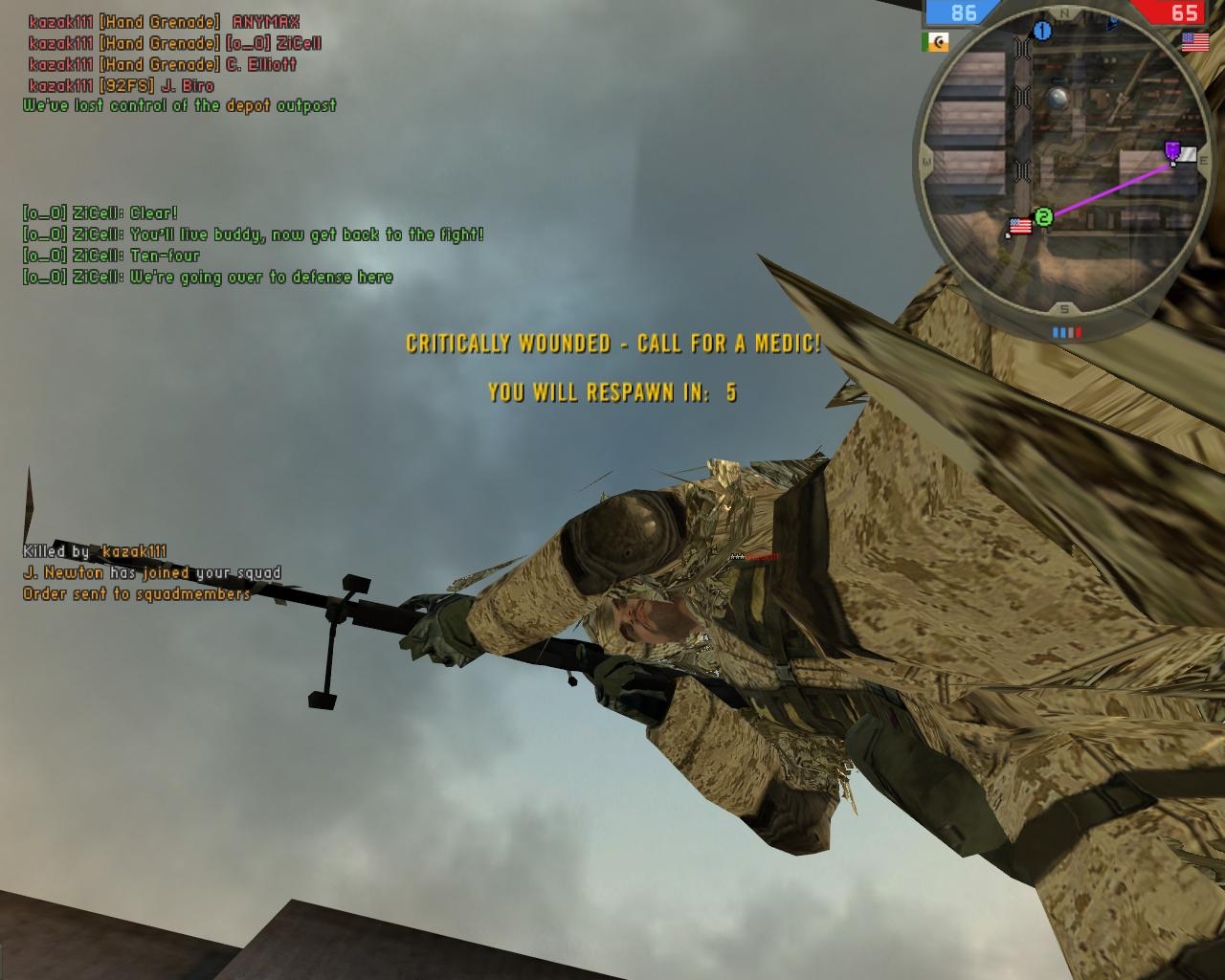 Скриншот из игры Battlefield 2 под номером 45