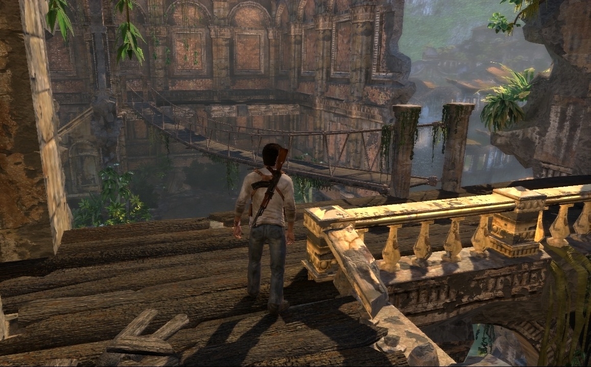 Скриншот из игры Uncharted: Drake