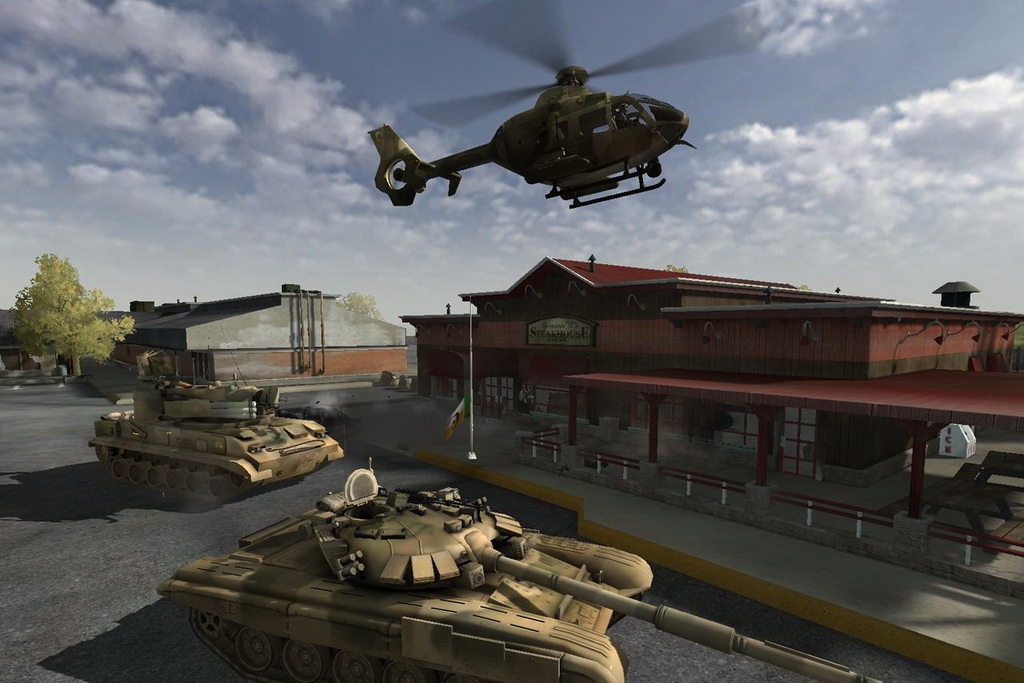 Скриншот из игры Battlefield 2: Armored Fury под номером 1
