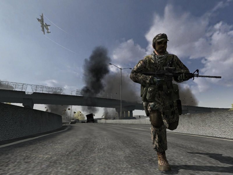 Скриншот из игры Battlefield 2: Armored Fury под номером 2