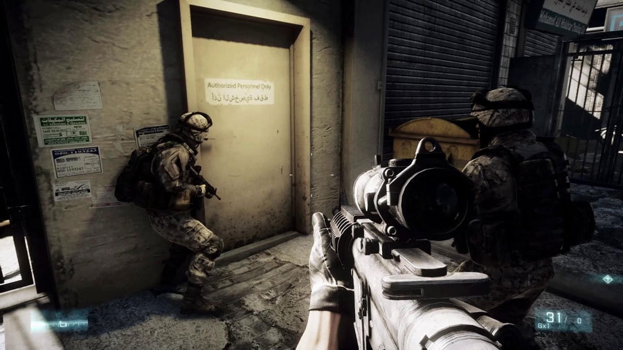 Скриншот из игры Battlefield 3 под номером 11