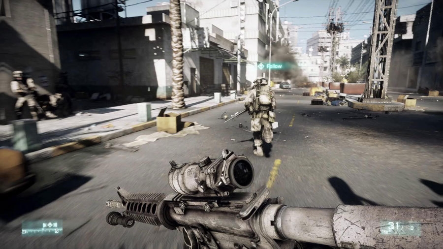 Скриншот из игры Battlefield 3 под номером 7