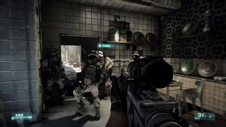 Скриншот из игры Battlefield 3 под номером 9