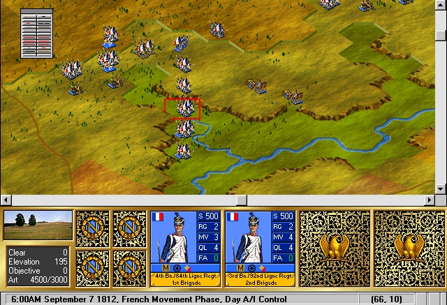 Скриншот из игры Battleground 6: Napoleon in Russia под номером 24