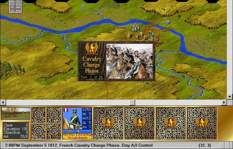 Скриншот из игры Battleground 6: Napoleon in Russia под номером 9