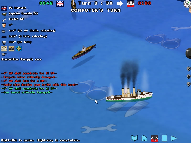 Скриншот из игры Battleship Chess под номером 3