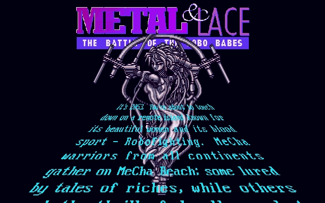 Скриншот из игры Metal & Lace: The Battle of the Robo Babes под номером 14