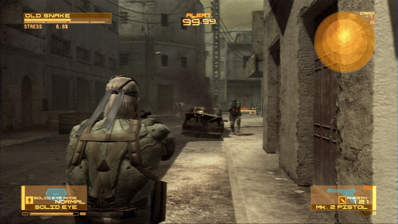 Скриншот из игры Metal Gear Solid 4: Guns of the Patriots под номером 14