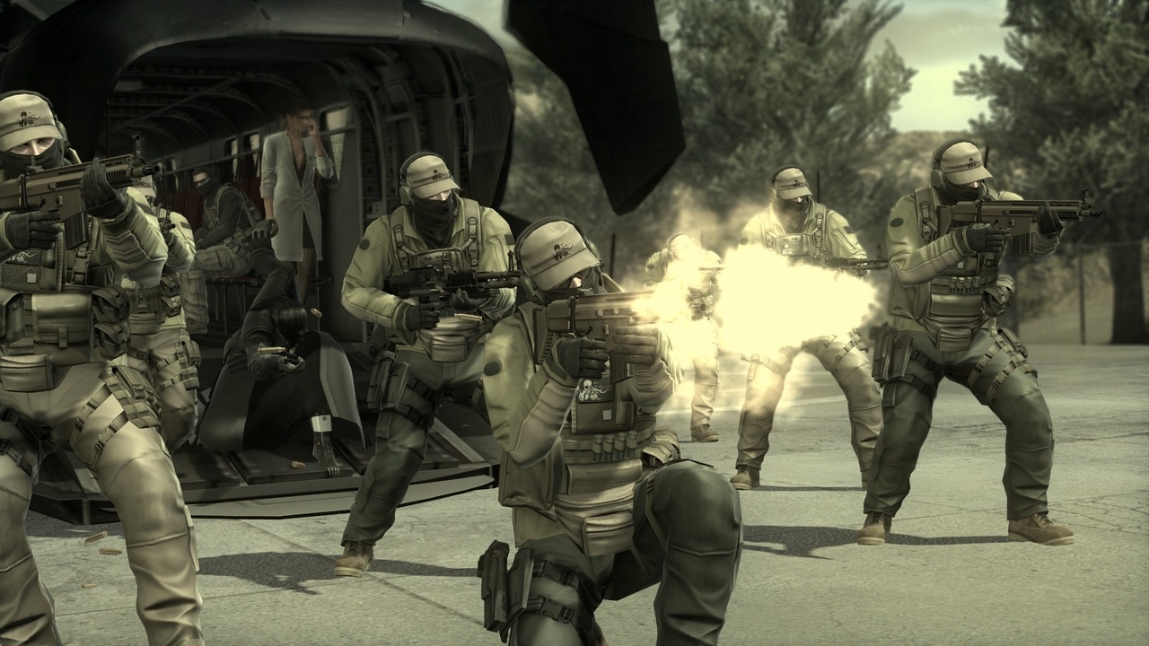 Скриншот из игры Metal Gear Solid 4: Guns of the Patriots под номером 34
