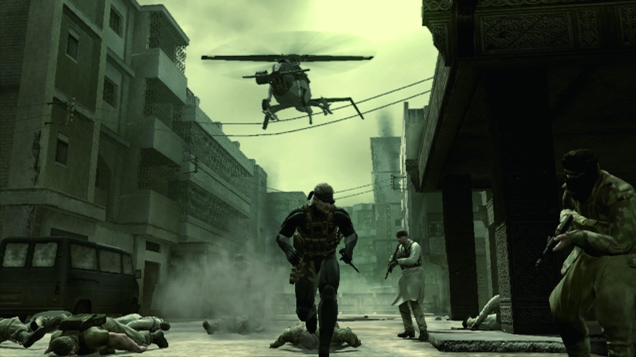 Скриншот из игры Metal Gear Solid 4: Guns of the Patriots под номером 35