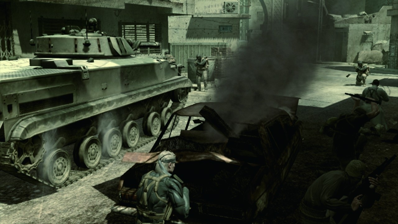 Скриншот из игры Metal Gear Solid 4: Guns of the Patriots под номером 38