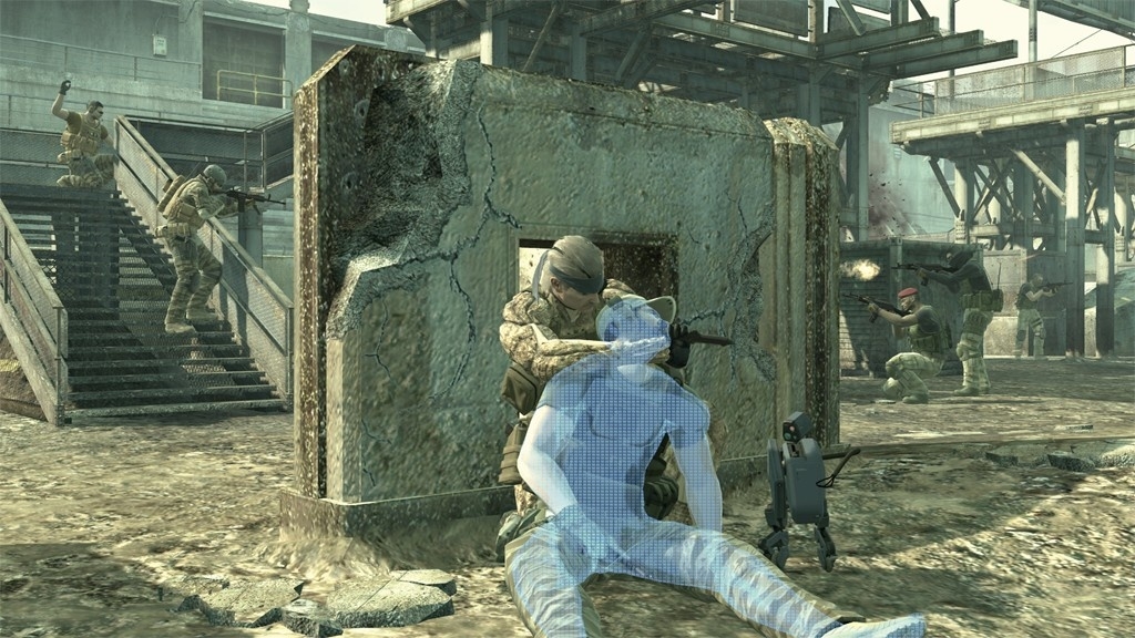 Скриншот из игры Metal Gear Solid 4: Guns of the Patriots под номером 39