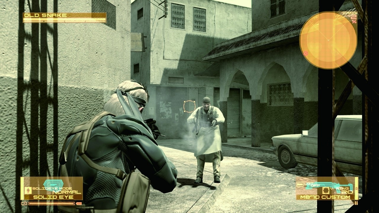 Скриншот из игры Metal Gear Solid 4: Guns of the Patriots под номером 57