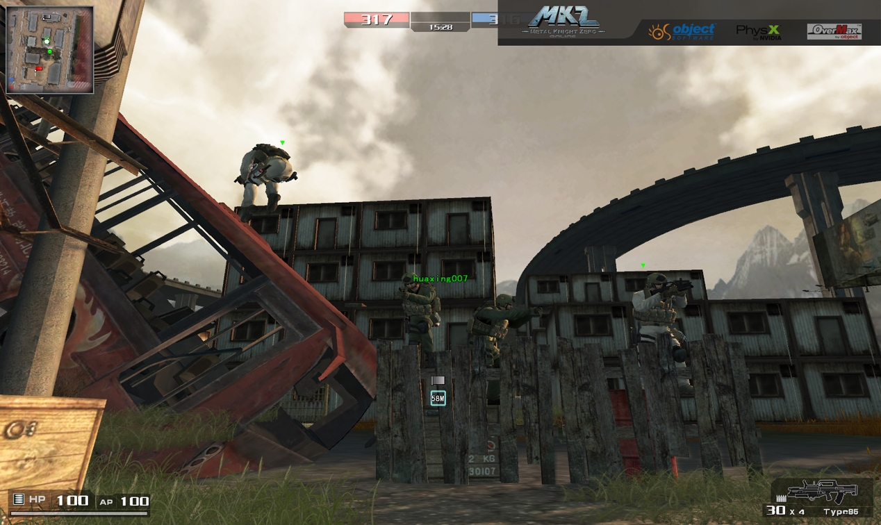 Скриншот из игры Metal Knight Zero под номером 1