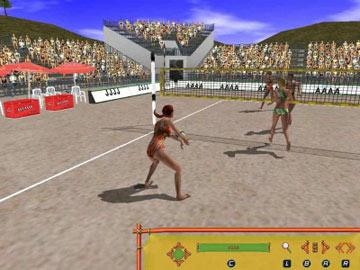 Скриншот из игры Beach Volleyball Hot Sports под номером 2
