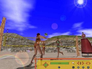 Скриншот из игры Beach Volleyball Hot Sports под номером 3