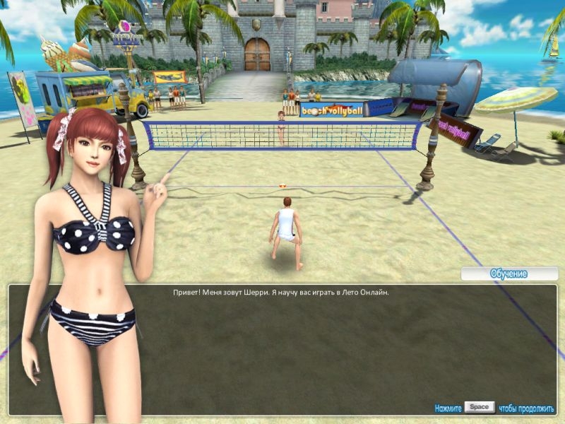 Скриншот из игры Beach Volleyball Online под номером 2