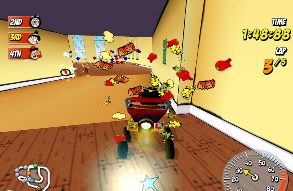 Скриншот из игры Beanotown Racing под номером 10
