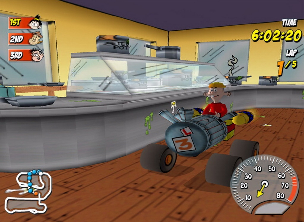 Скриншот из игры Beanotown Racing под номером 18