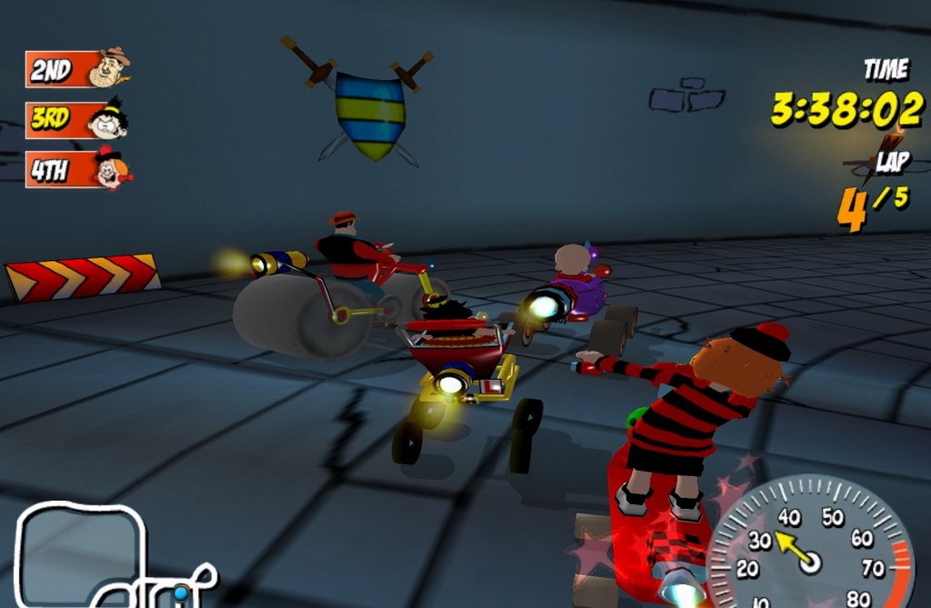 Скриншот из игры Beanotown Racing под номером 2