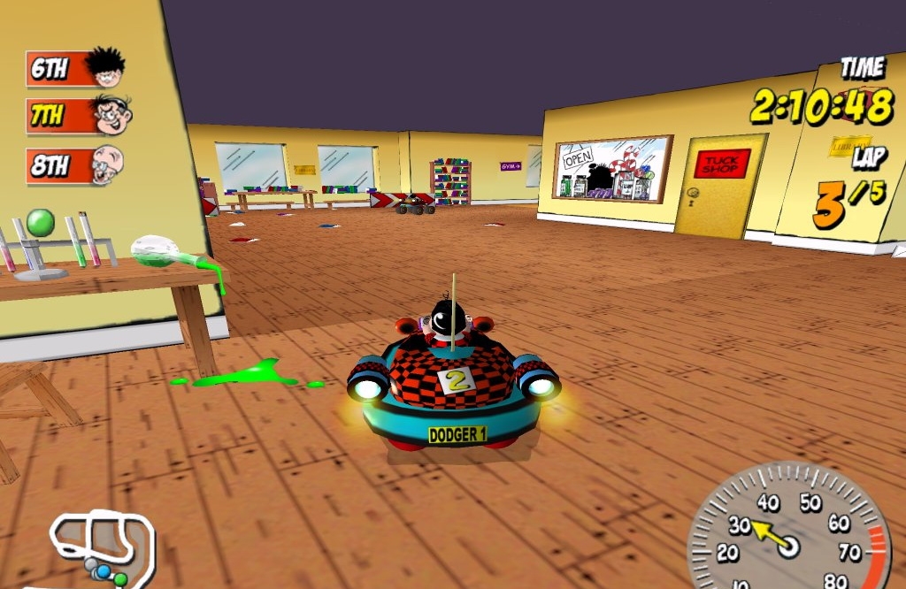 Скриншот из игры Beanotown Racing под номером 3