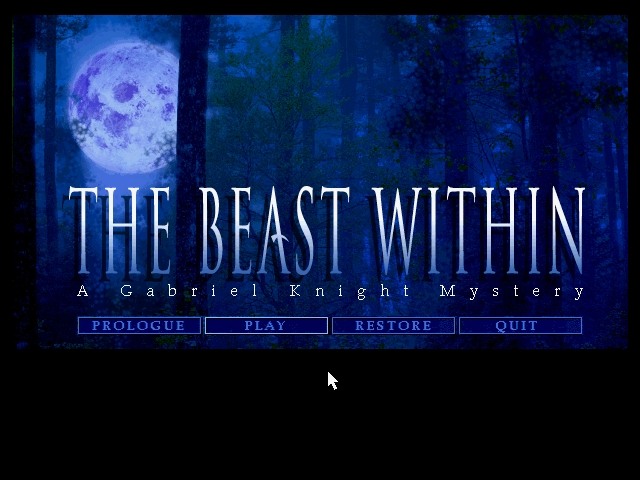 Скриншот из игры Beast Within: A Gabriel Knight Mystery, The под номером 1